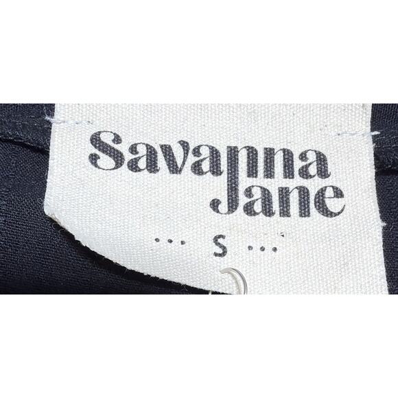 Savanna Jane Boho Embroidered Floral Cardigan Sweater Womens Size Small New - Picture 5 of 9